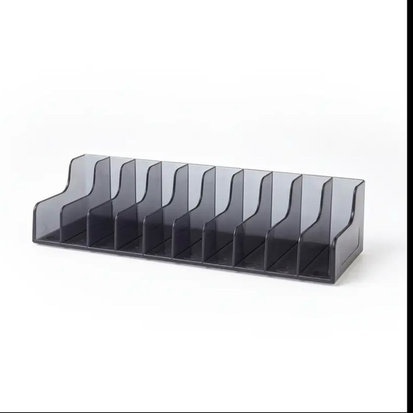 Brand New Acrylic Game DVD Holder Stand Organizer 10-Slot Media Storage Rack - Picture 5 of 6